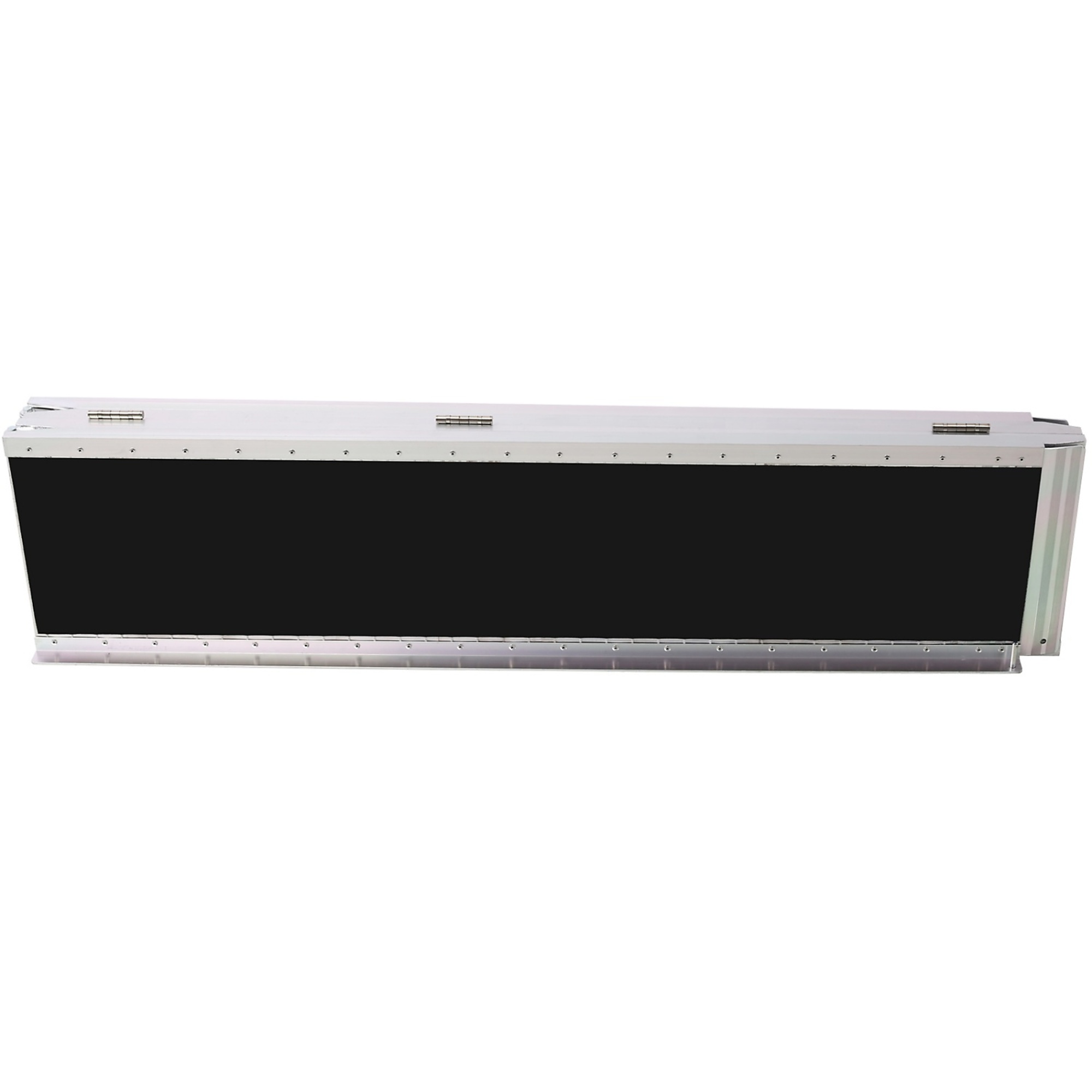 BlackTeck Adjustable Aluminum Wheelchair Ramp — 10ft., Non-Skid Surface, Portable, 700-Lb. Capacity, Model# N2-142522